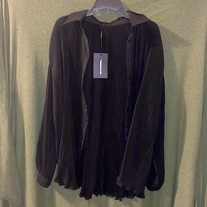 PLT matching Plisse set. Size 10. Never worn w tags